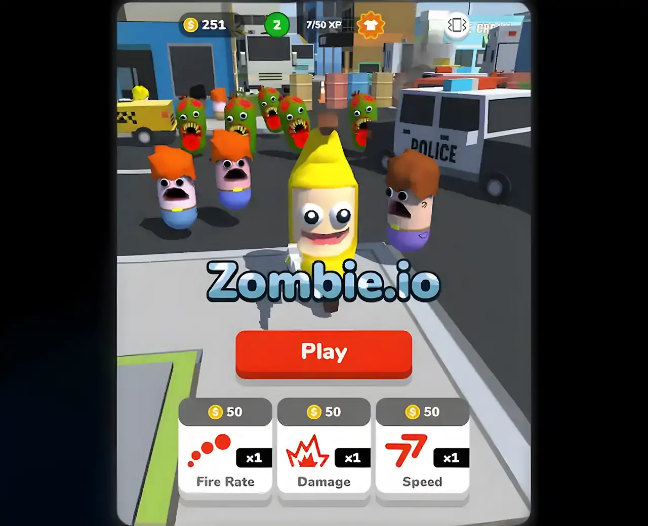 僵尸io-逃离并生存