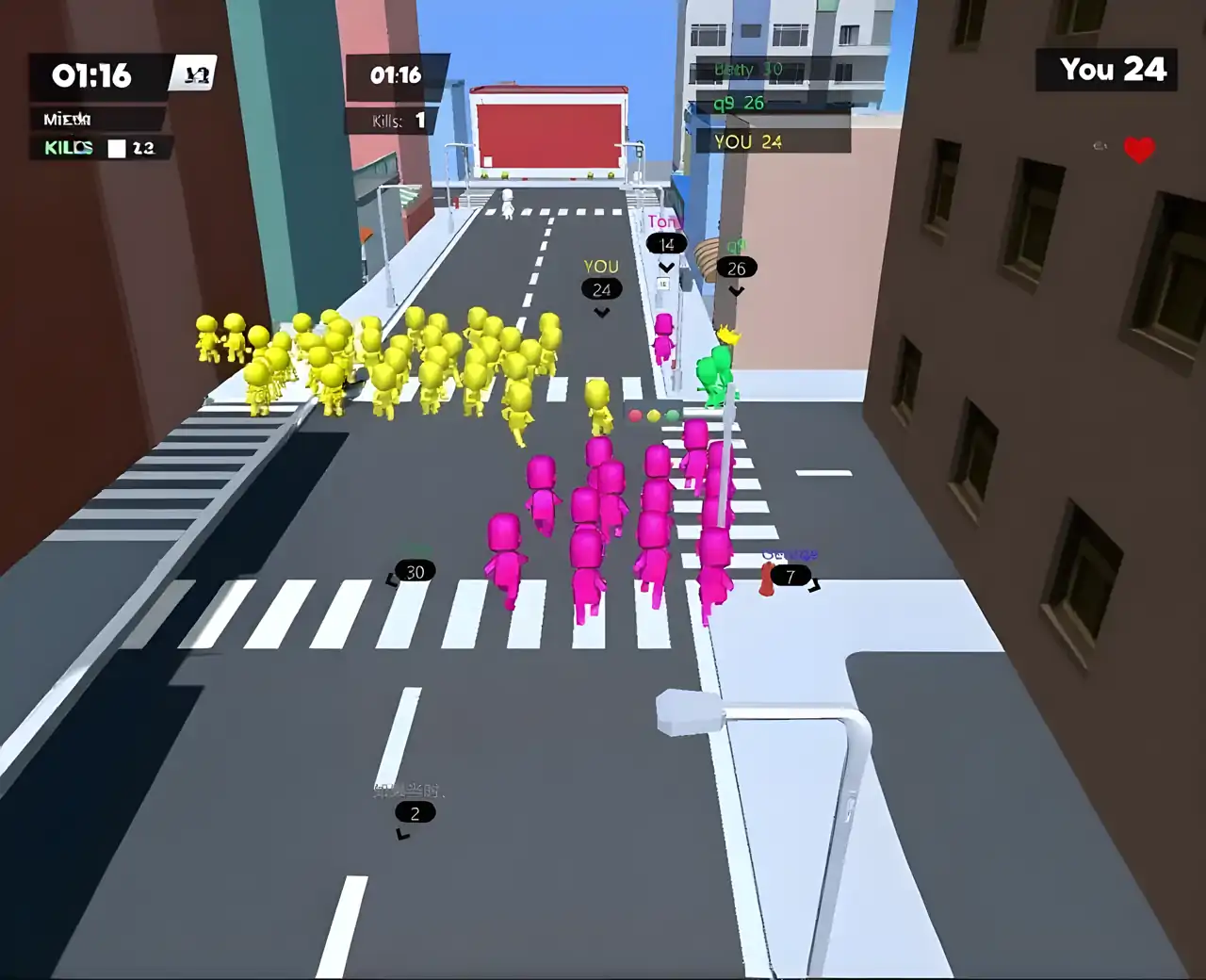 人群火柴人战争