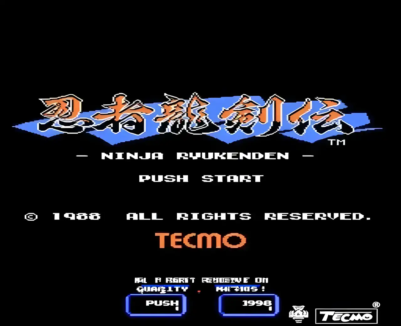 忍者龙剑传1汉化版（FC游戏）