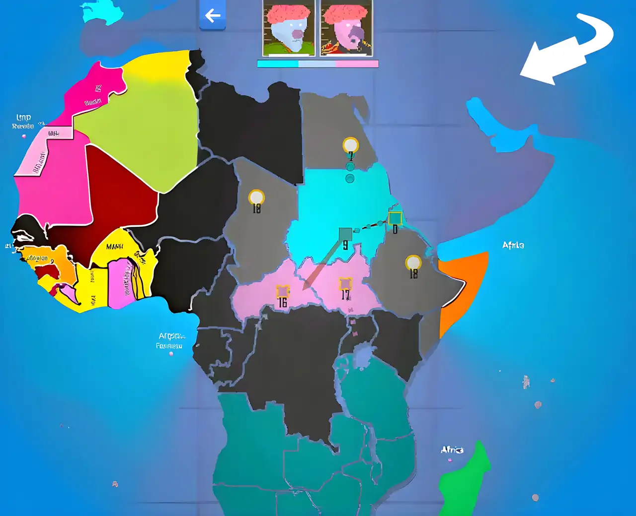 战斗地图-策略征服