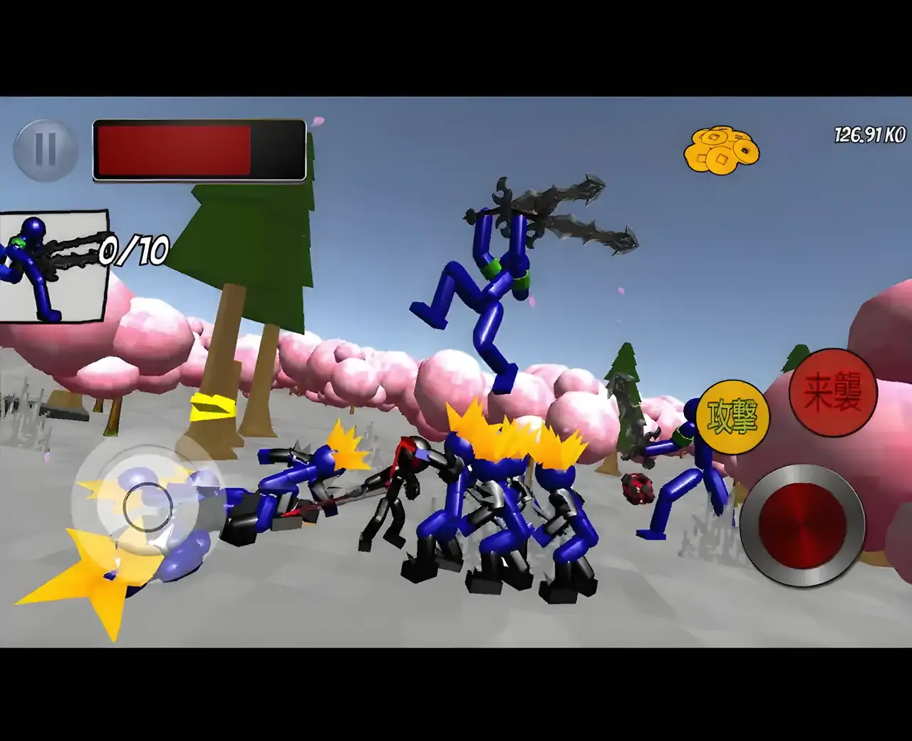 火柴人忍者格斗