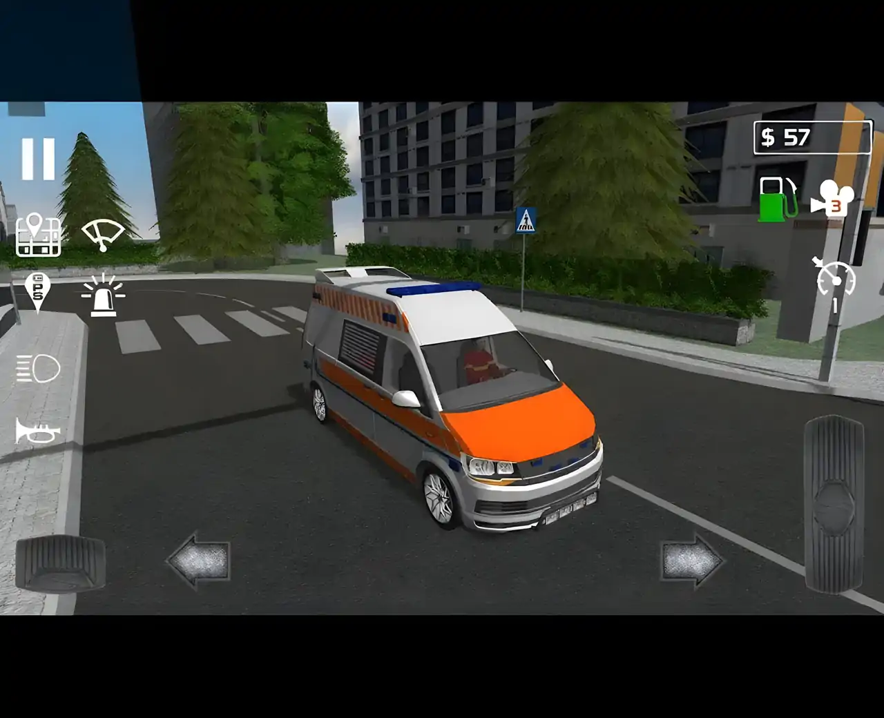 急救救护车模拟器