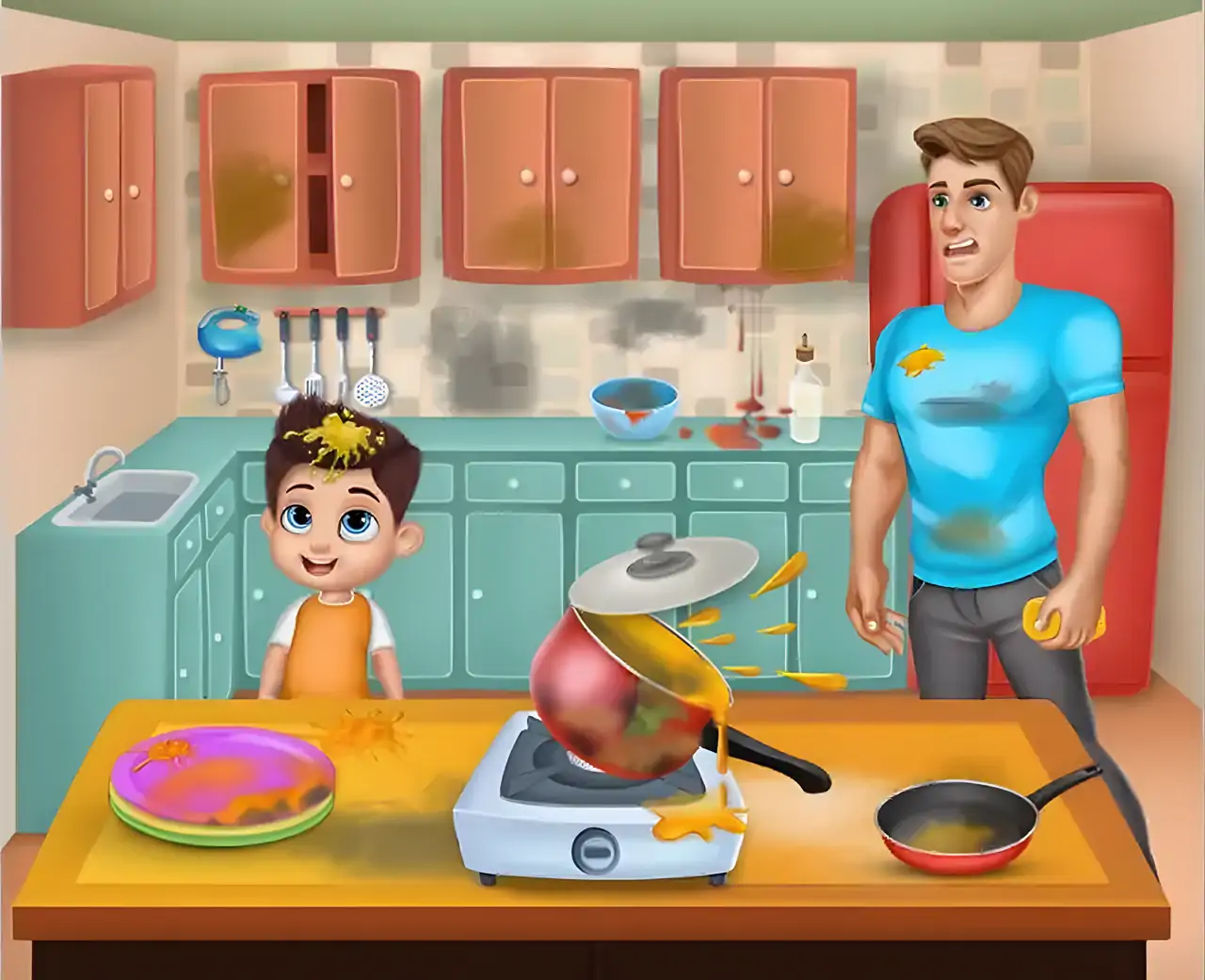 爸爸的帮手乐趣