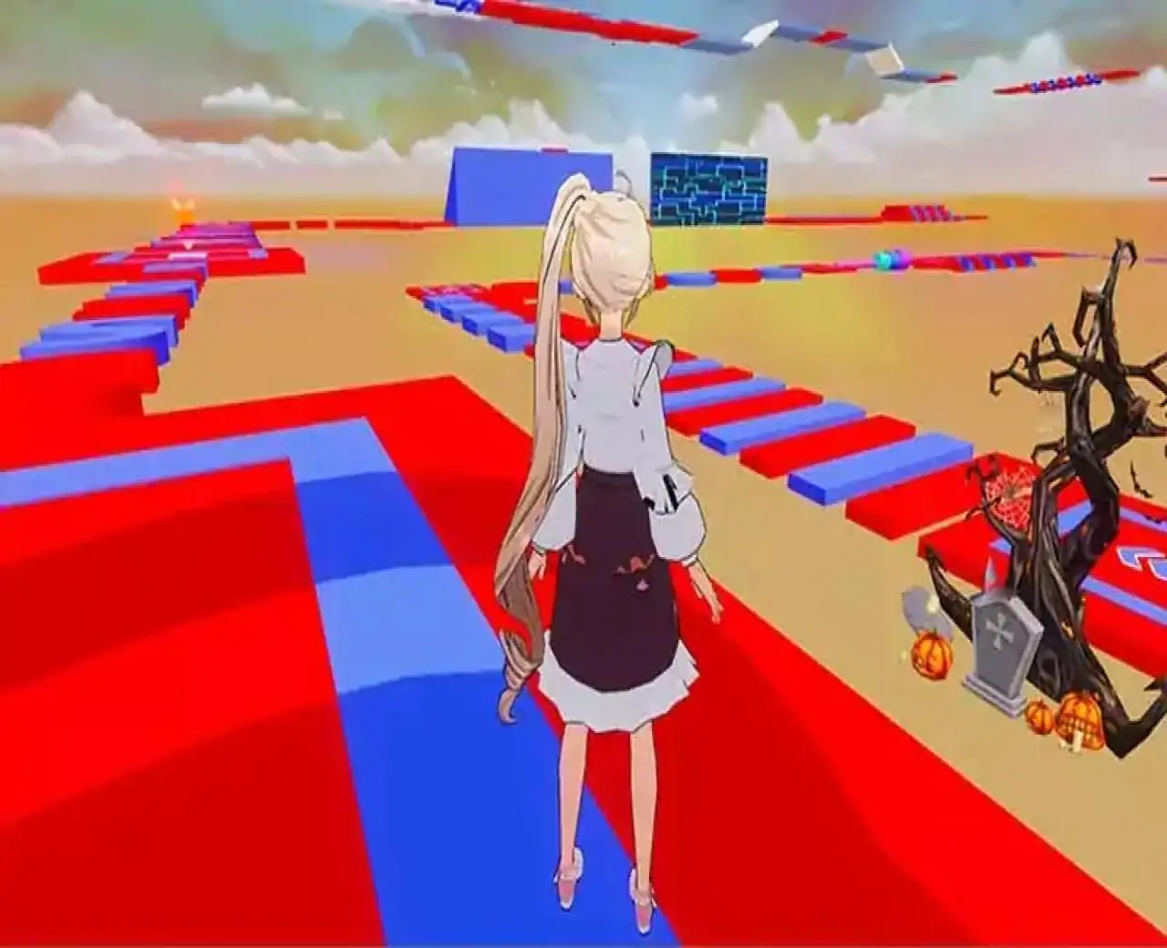 夕阳下的孤勇者