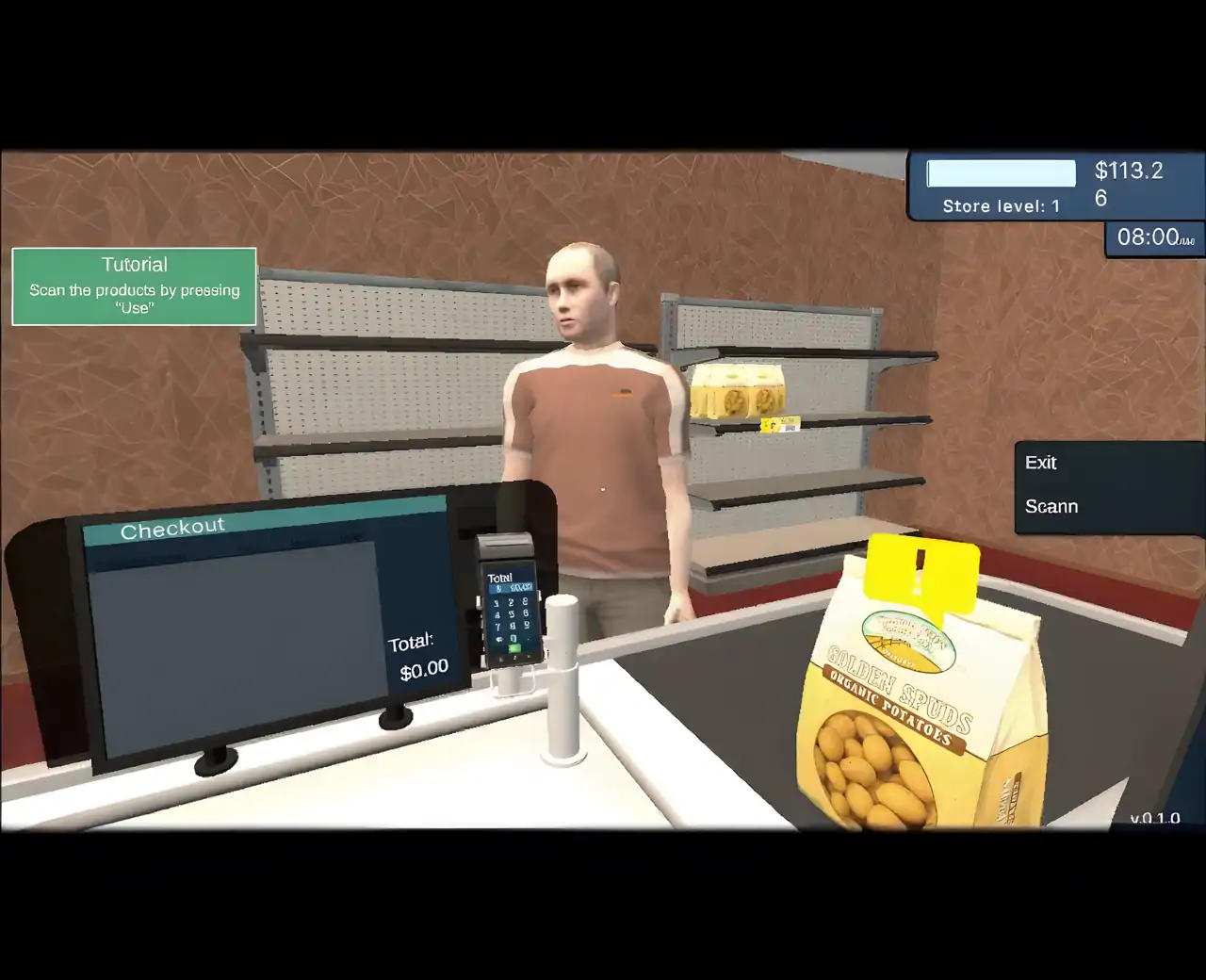 超市销售模拟器