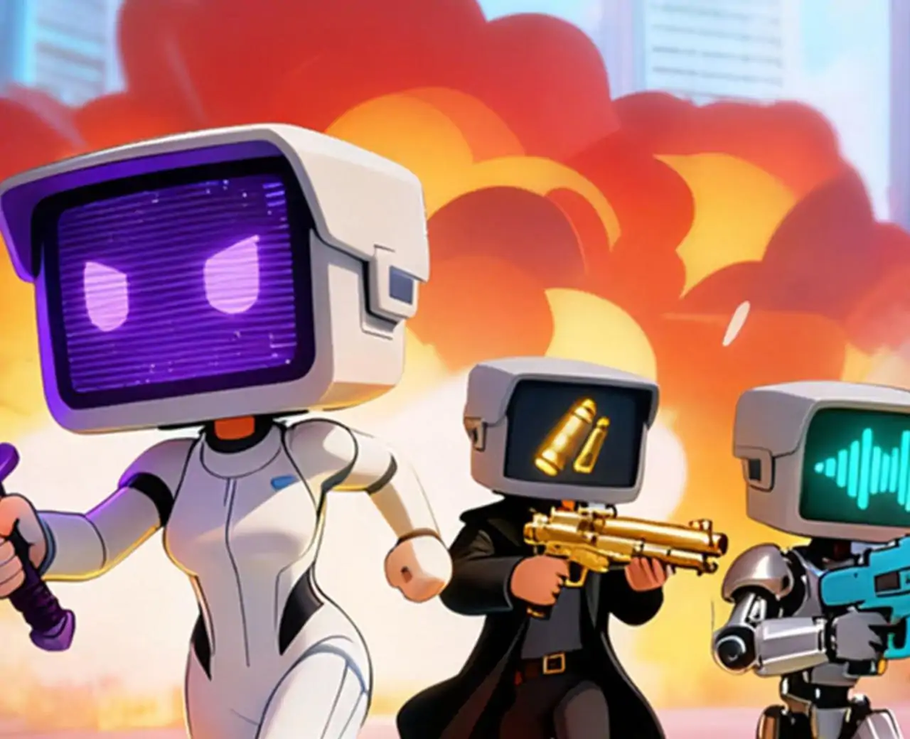 双人监控人对战