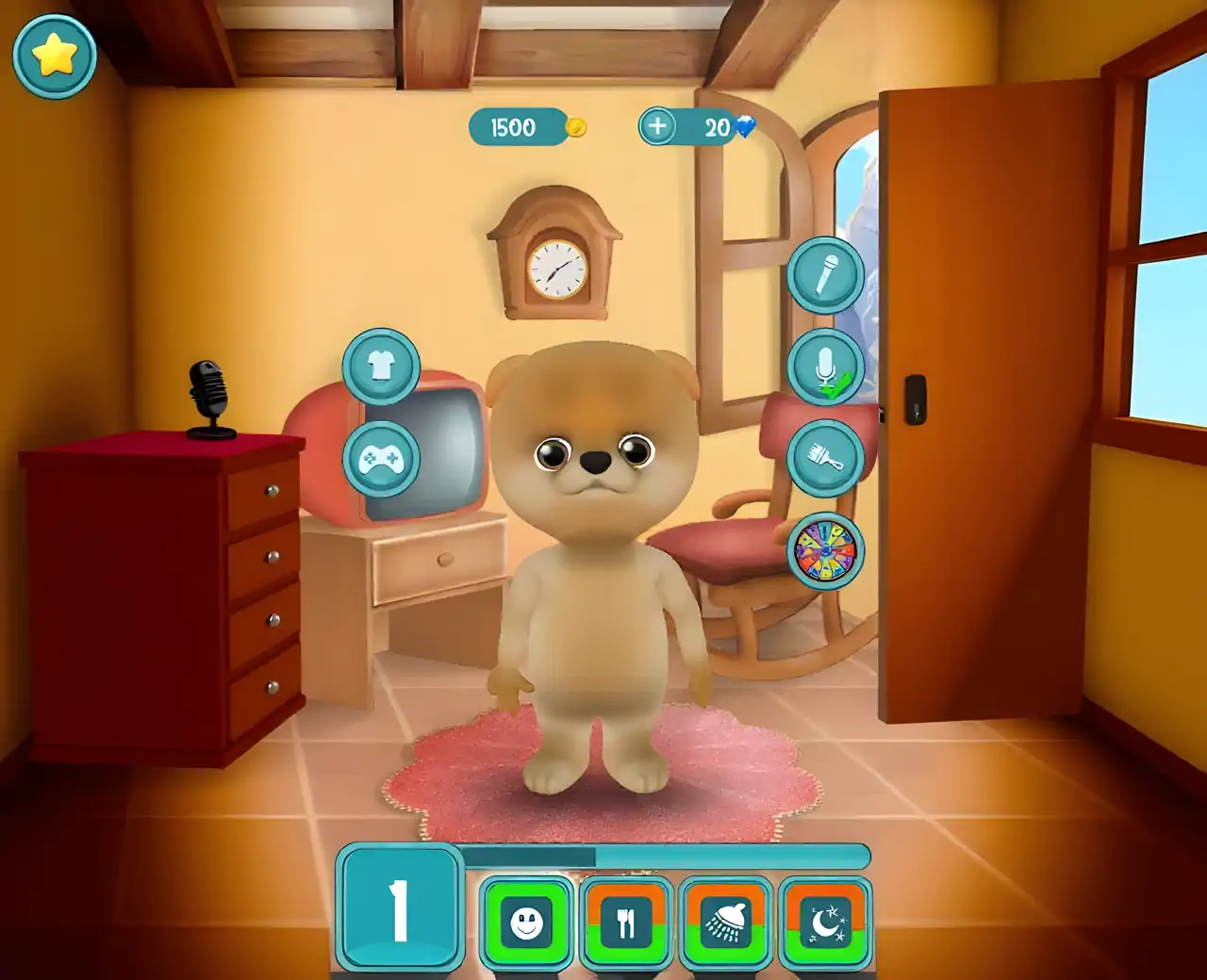 说话的朋友狗嘘