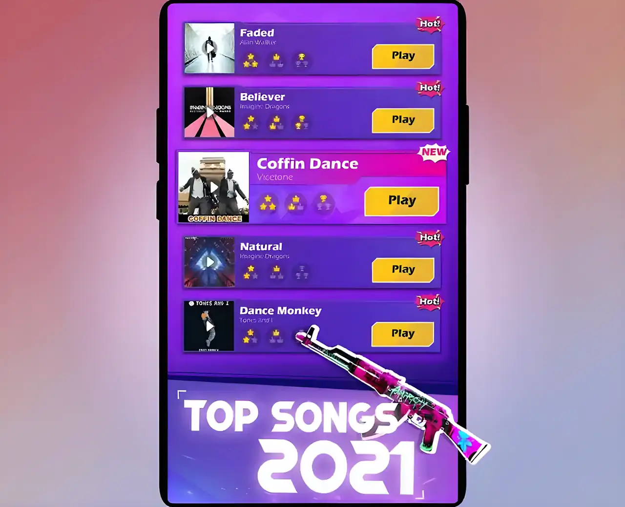 节拍器-枪声节奏游戏