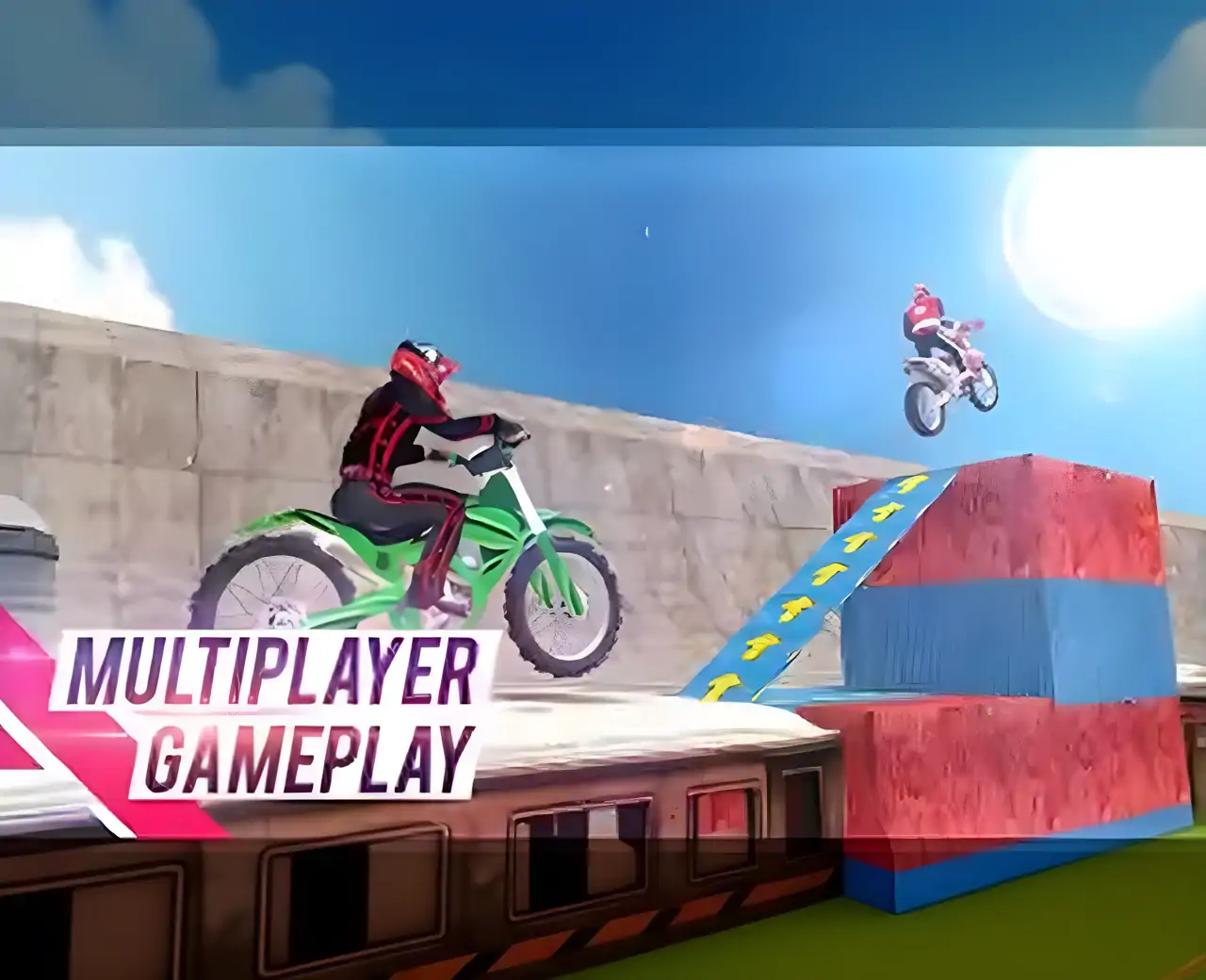 摩托车特技表演