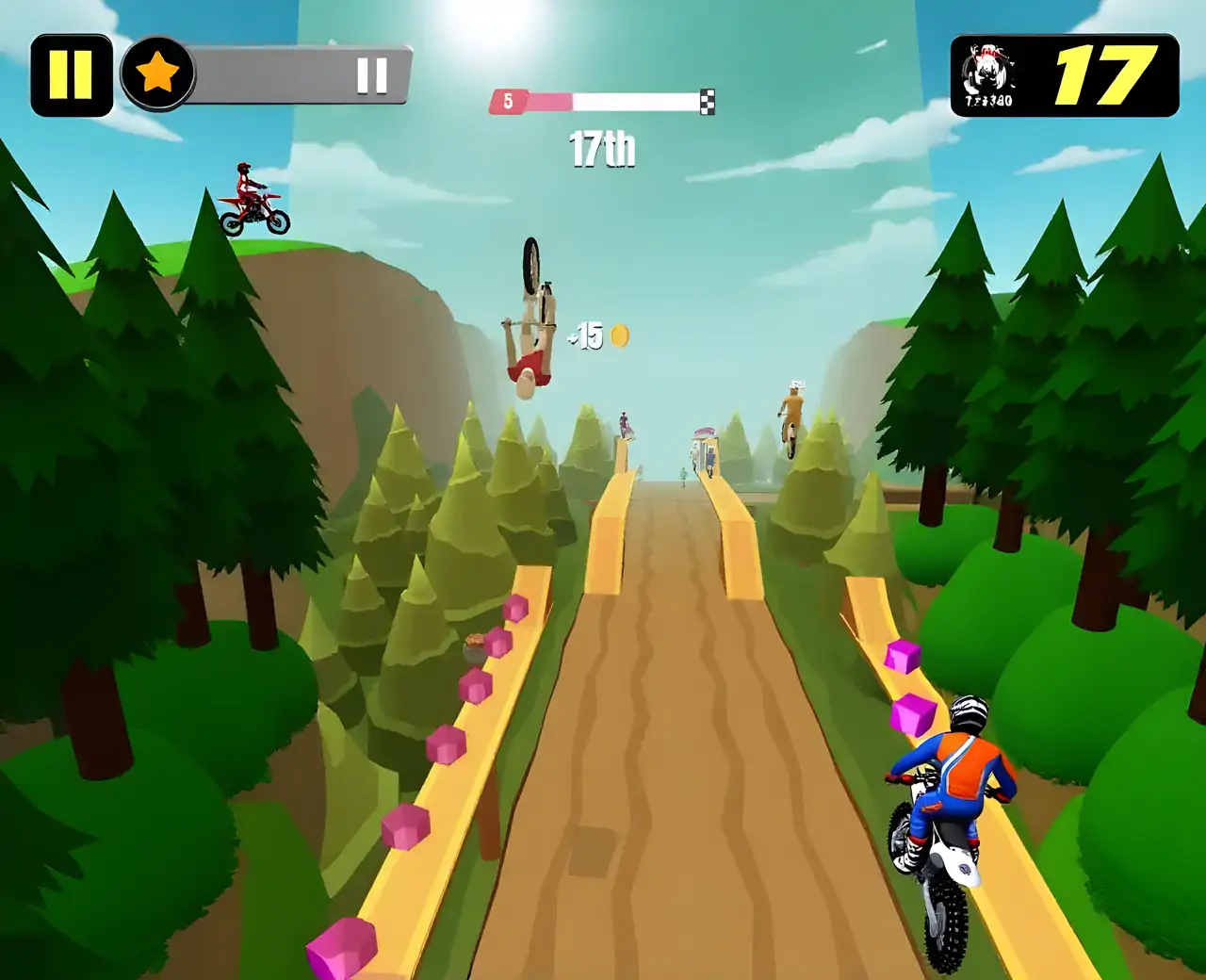 自行车冲刺大赛