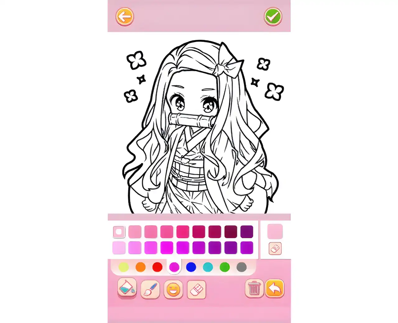 公主着色：动漫颜色