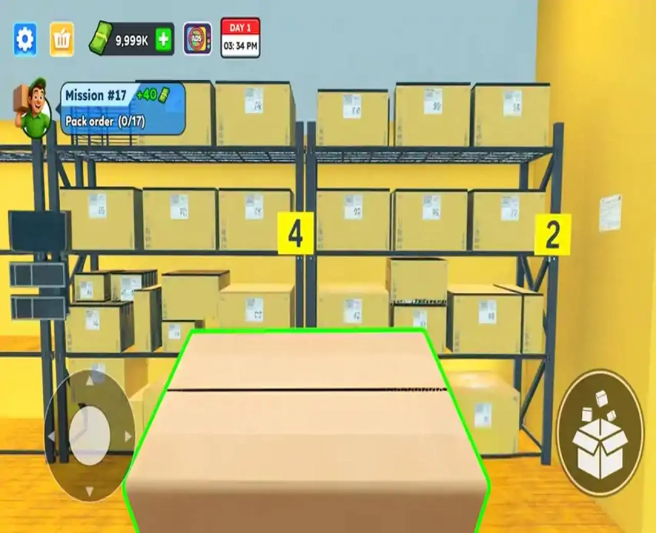 物品打包模拟器