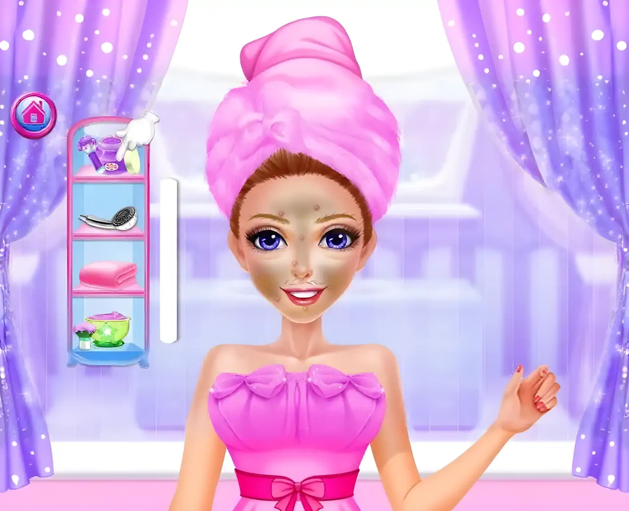 女孩最好的化妆游戏