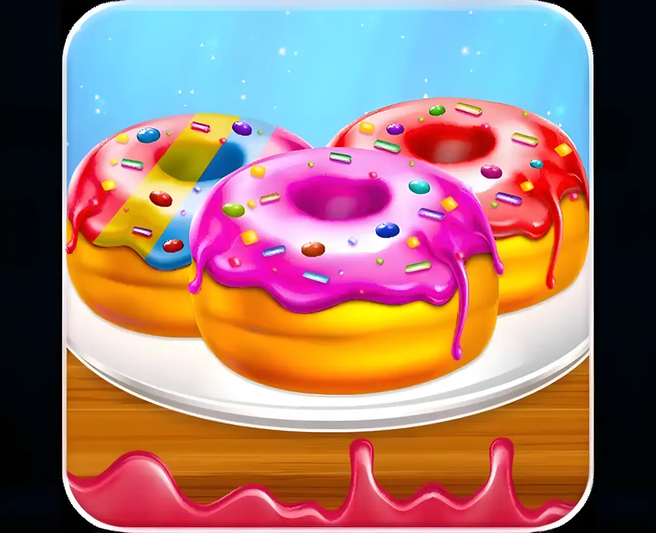 甜甜圈狂热-烹饪游戏