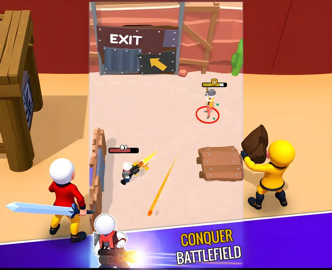 离线小队射击游戏