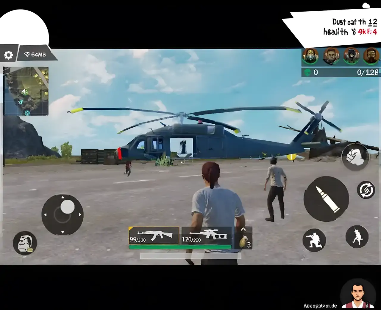 PvP多人3D团队射击游戏