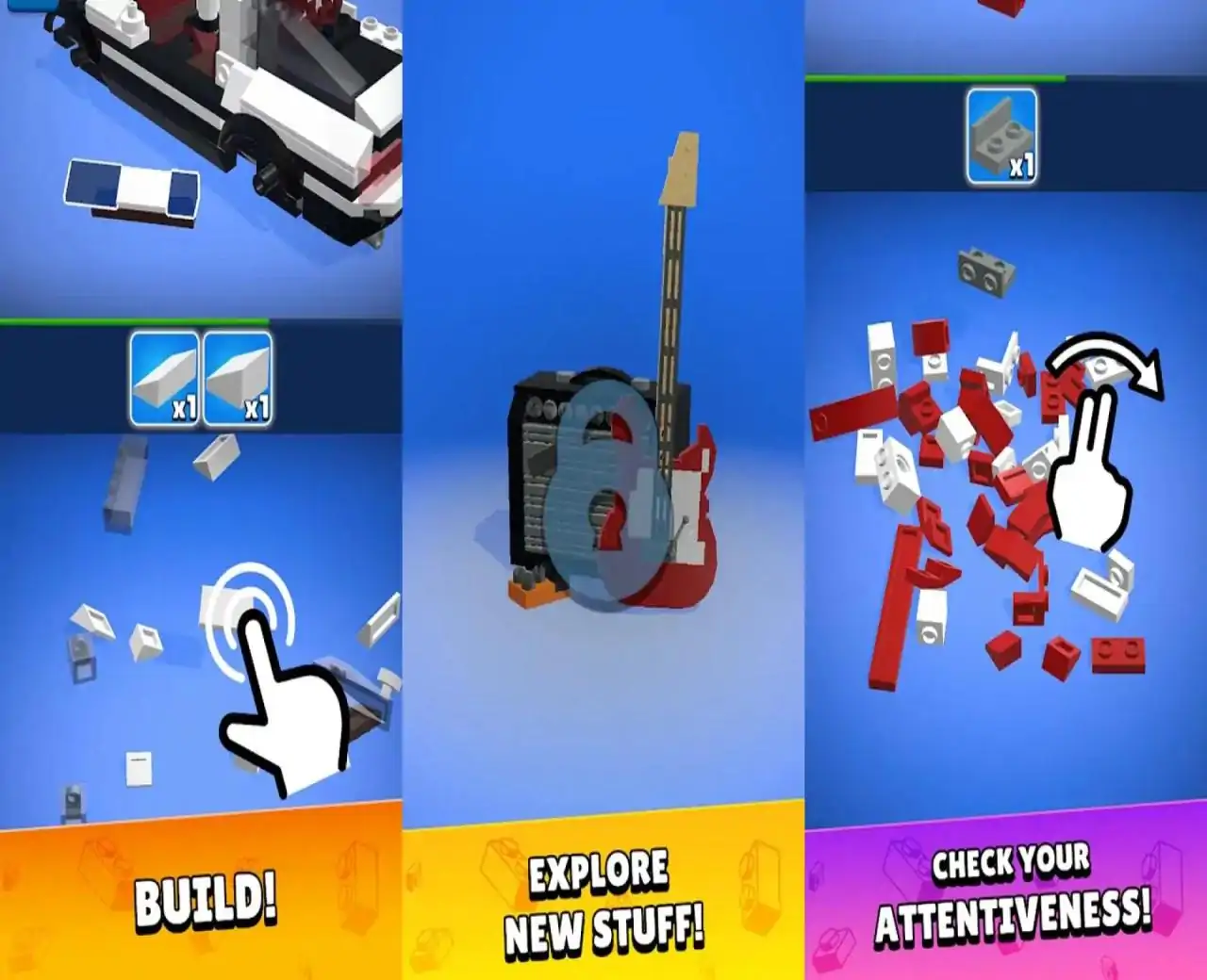 空闲积木：构造者3D