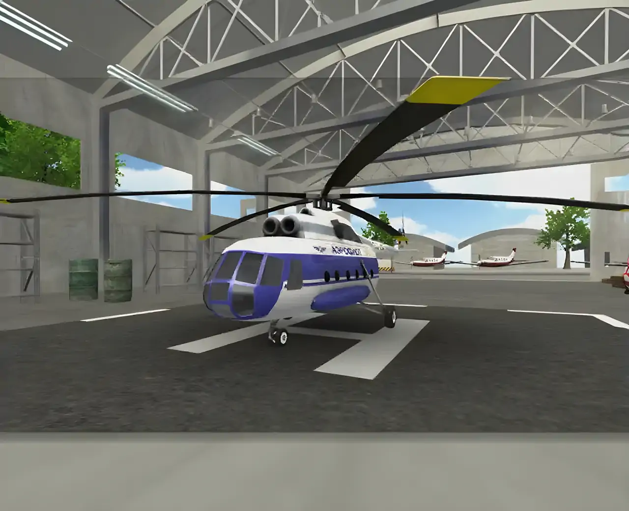 警用直升机飞行模拟器