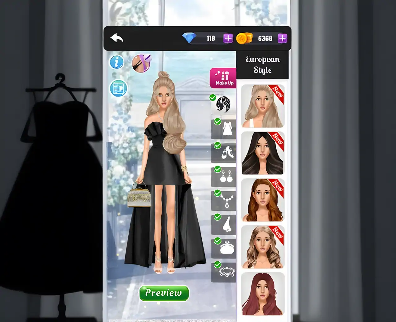 新娘婚礼装扮游戏