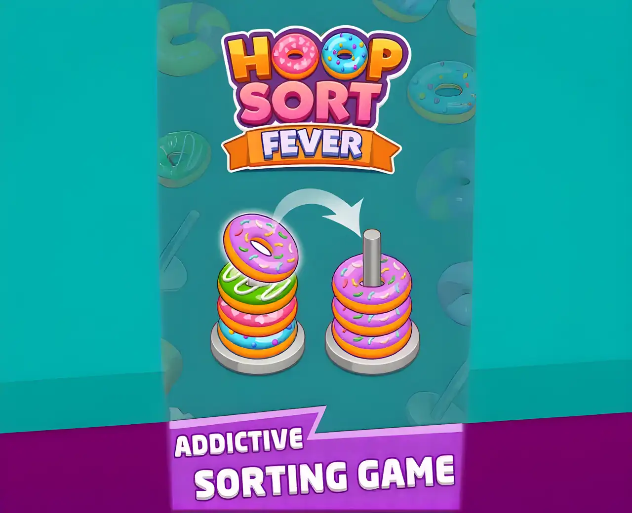 HoopSortFever:颜色堆栈