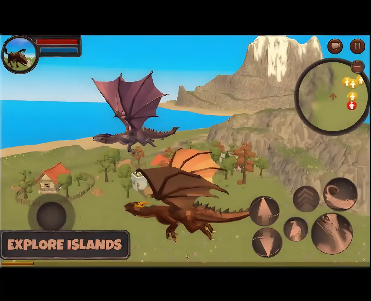 龙模拟器3D：冒险游戏