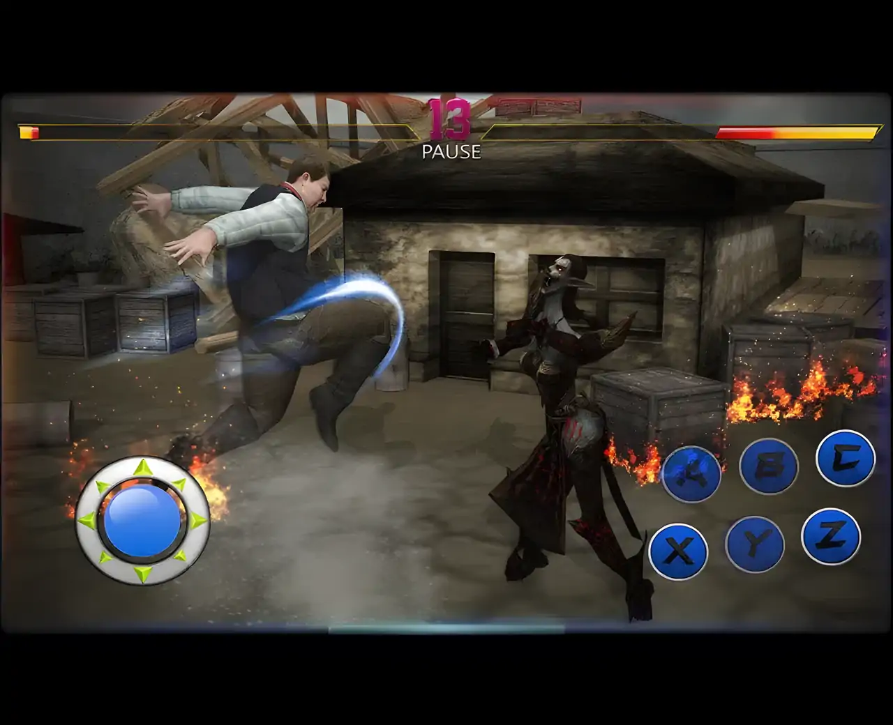 吸血鬼vs狼人-功夫格斗