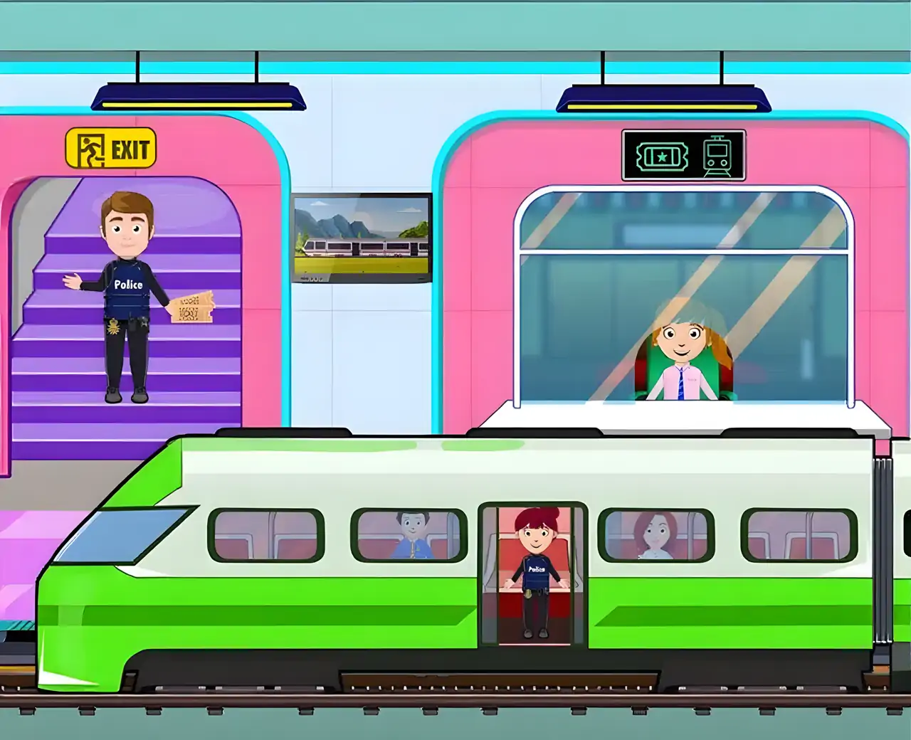 我的家乡小镇：警察游戏