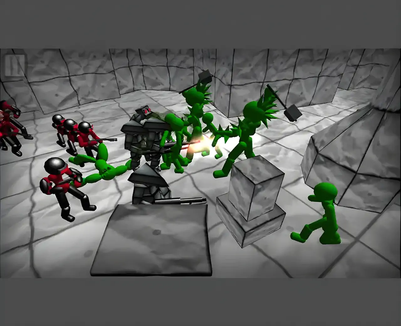 战斗模拟器：僵尸火柴人