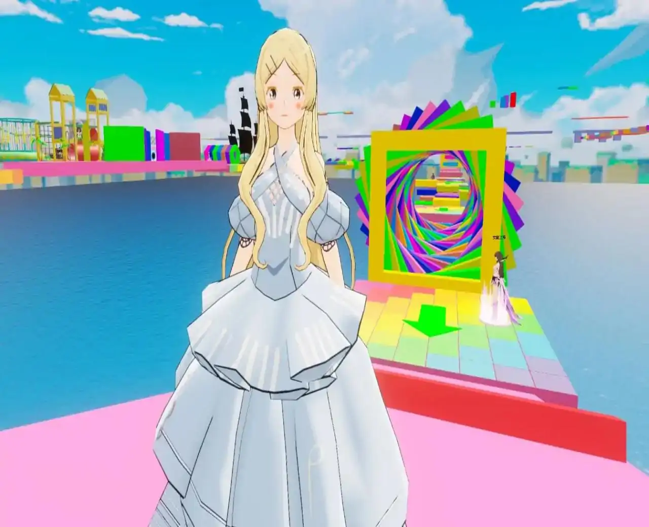 仙女泳池跑酷派对