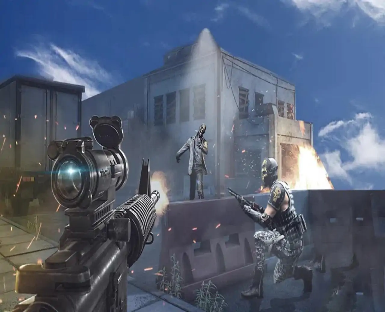 僵尸猎人射击游戏