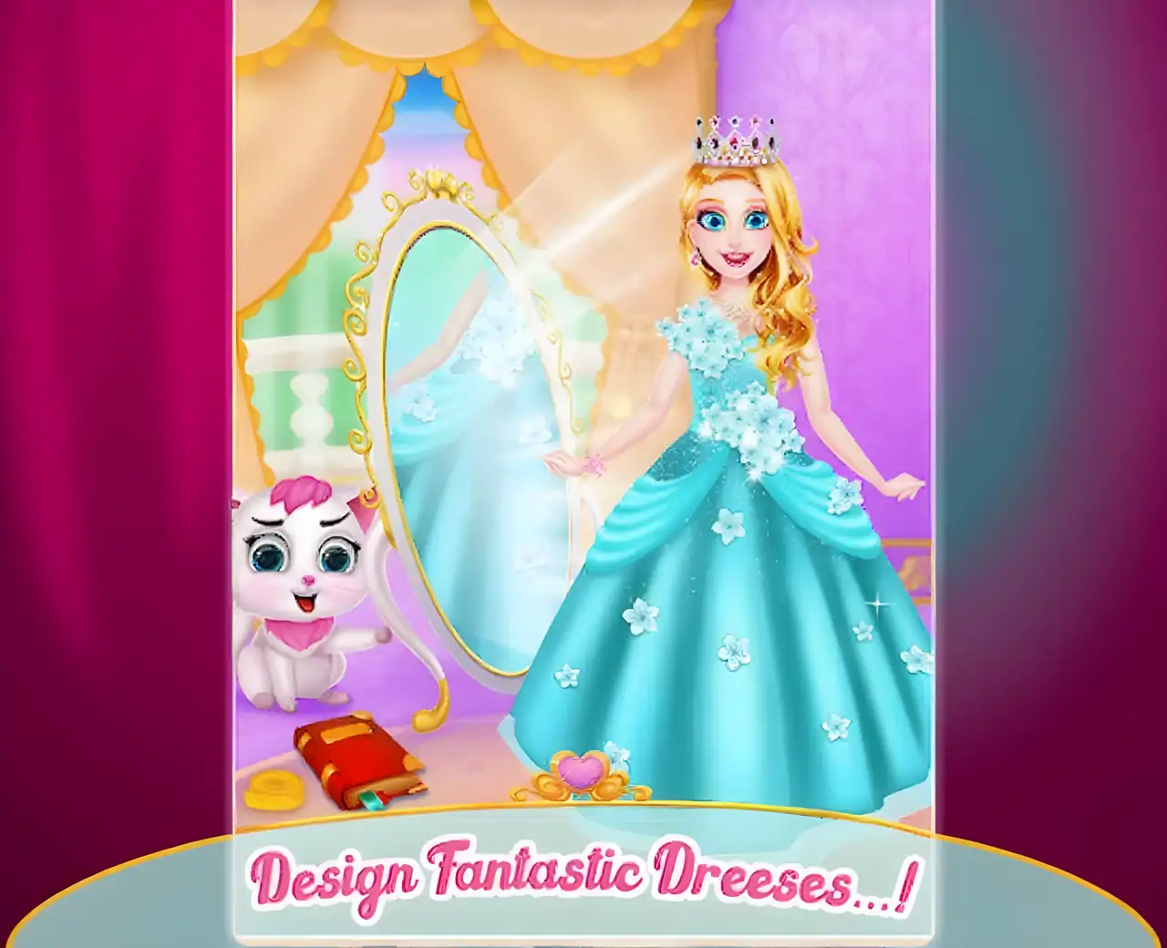 公主婚礼事故-换装和化妆沙龙