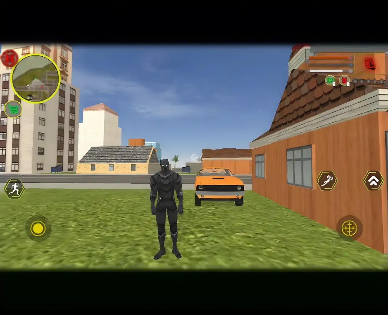 绳子青蛙豹忍者绳索英雄-奇怪的拉斯维加斯