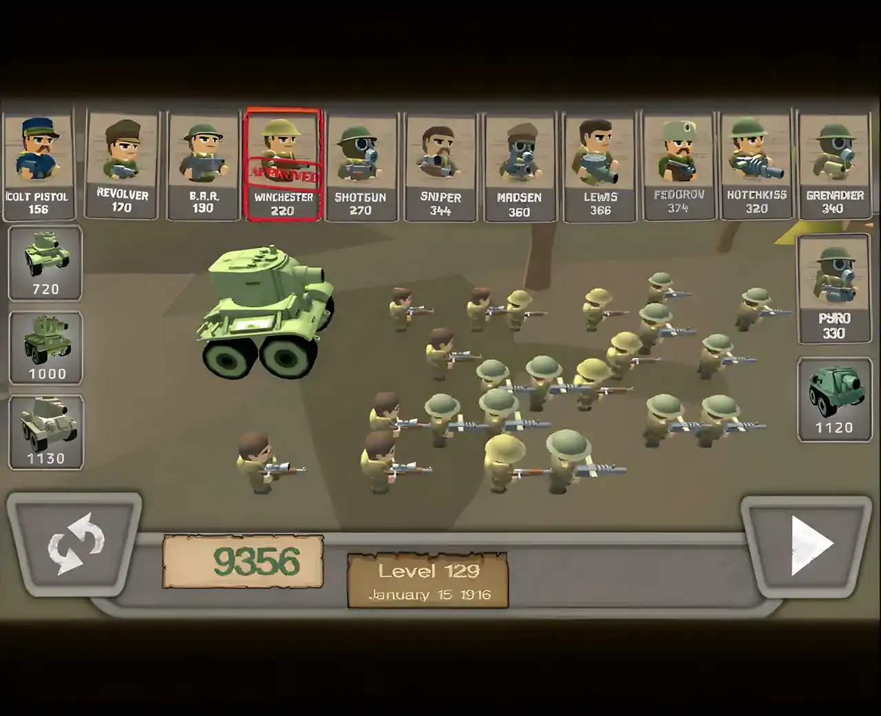 战斗模拟器：第一次世界大战