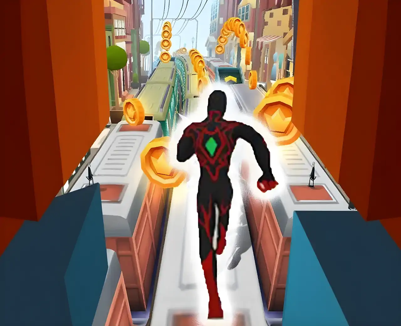 惊人的超级英雄跑步:地铁回家亚军