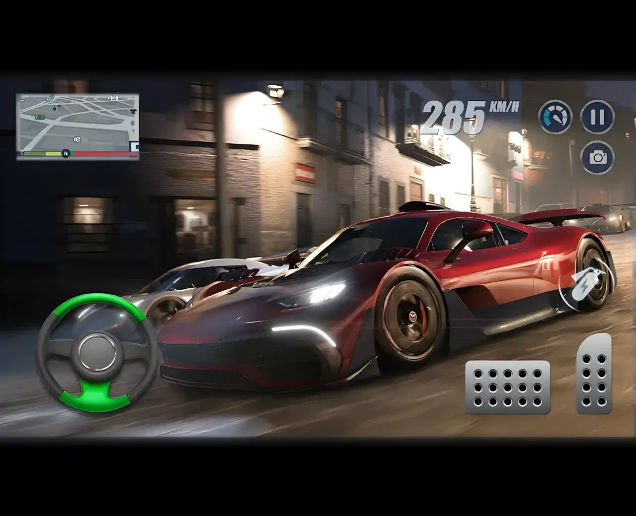 巨型坡道汽车特技