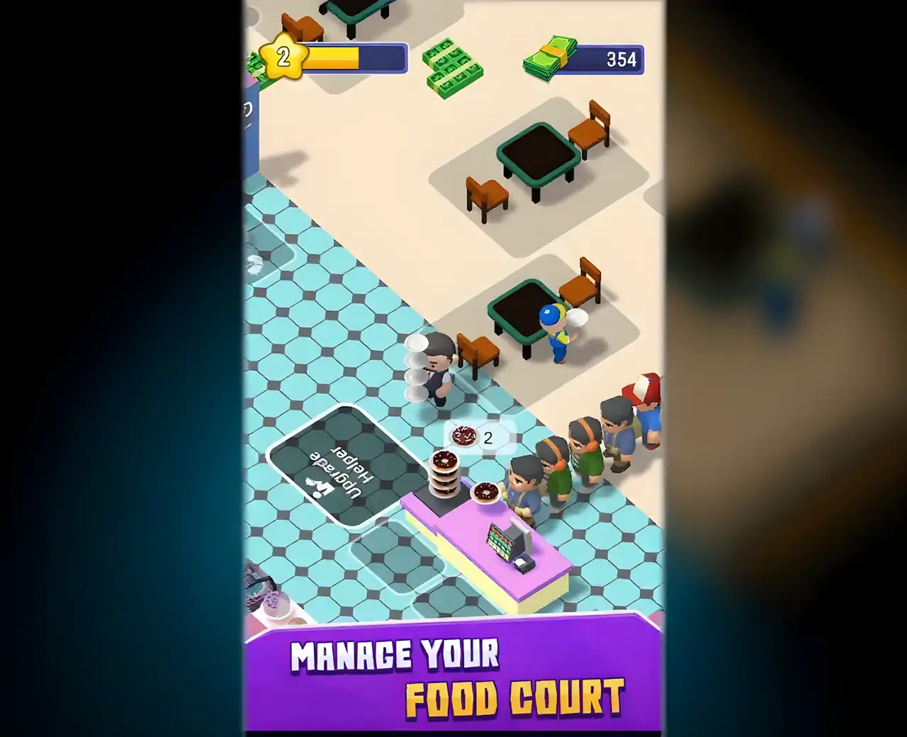 美食广场餐厅大亨