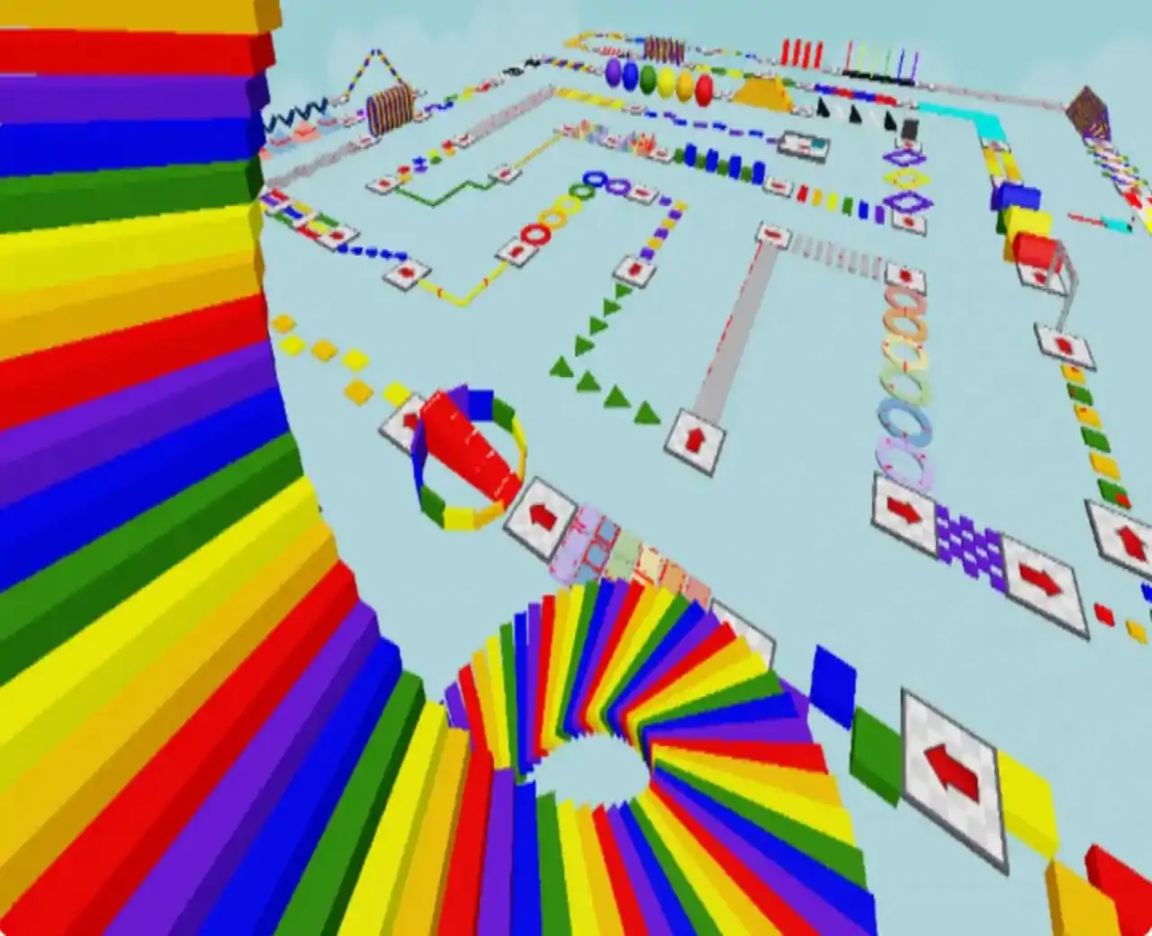 渐变色超长酷跑