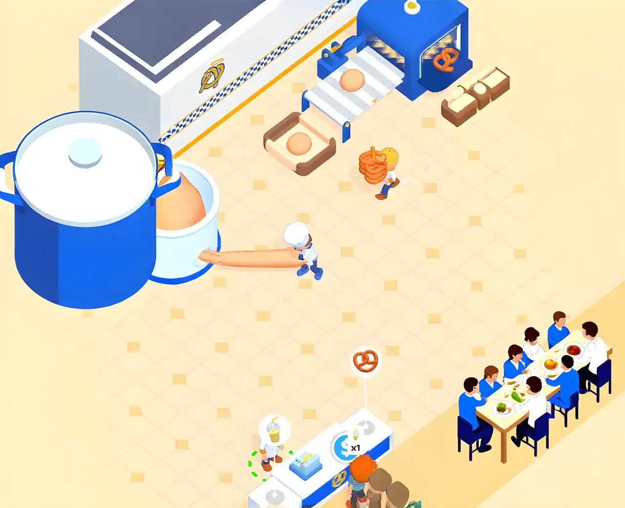 完美的椒盐卷饼