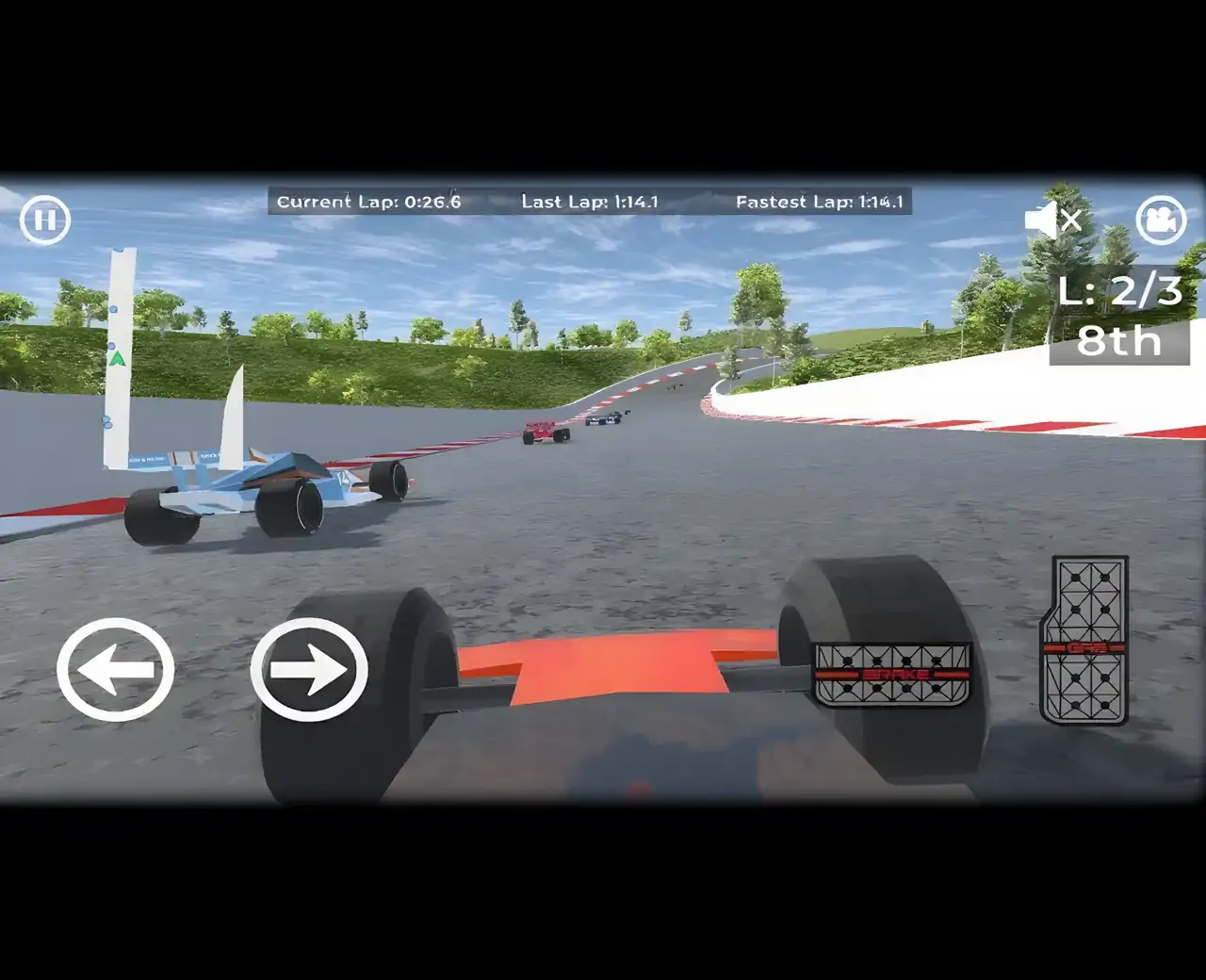 开轮杯：公式赛车