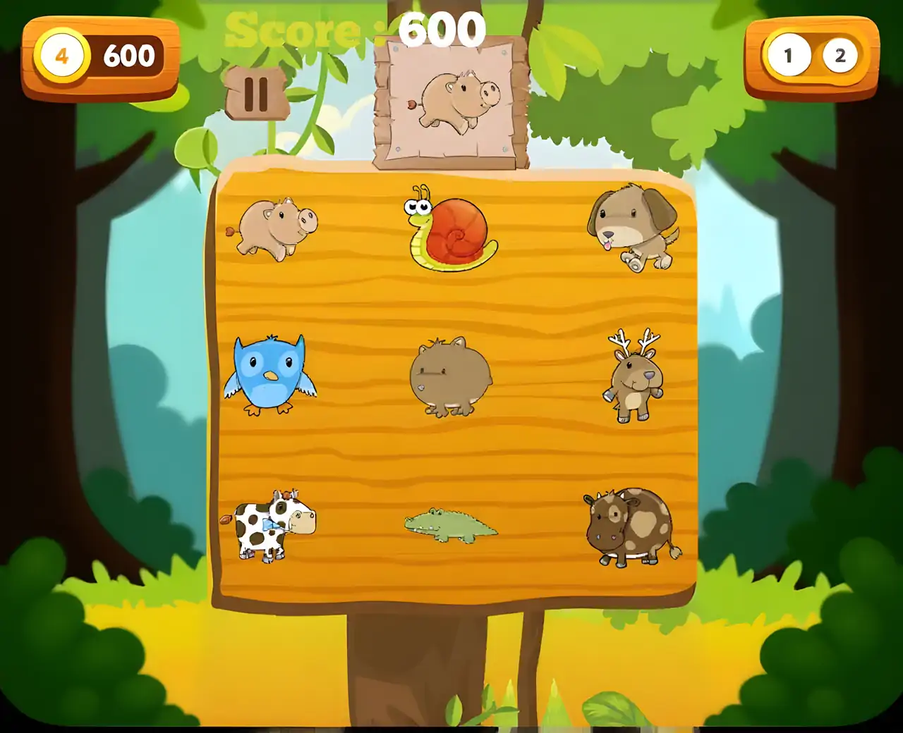 寻找动物-为孩子们