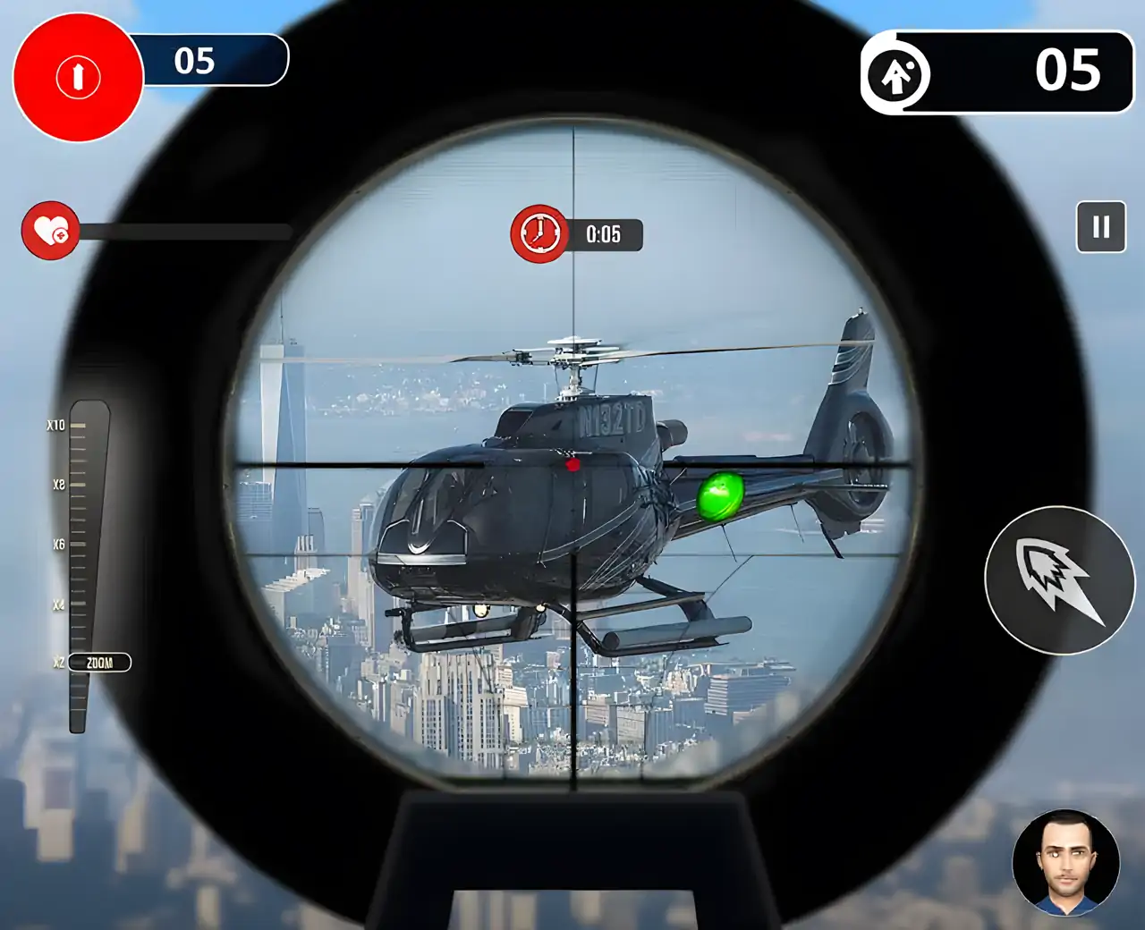 狙击枪射击：FPS游戏