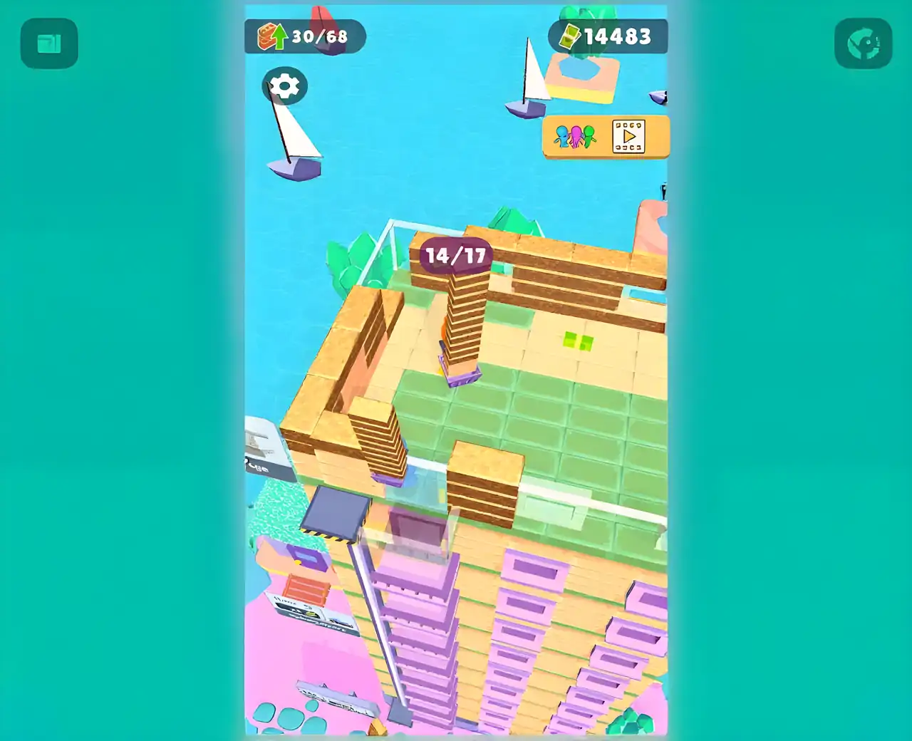 塔主:收集和建造