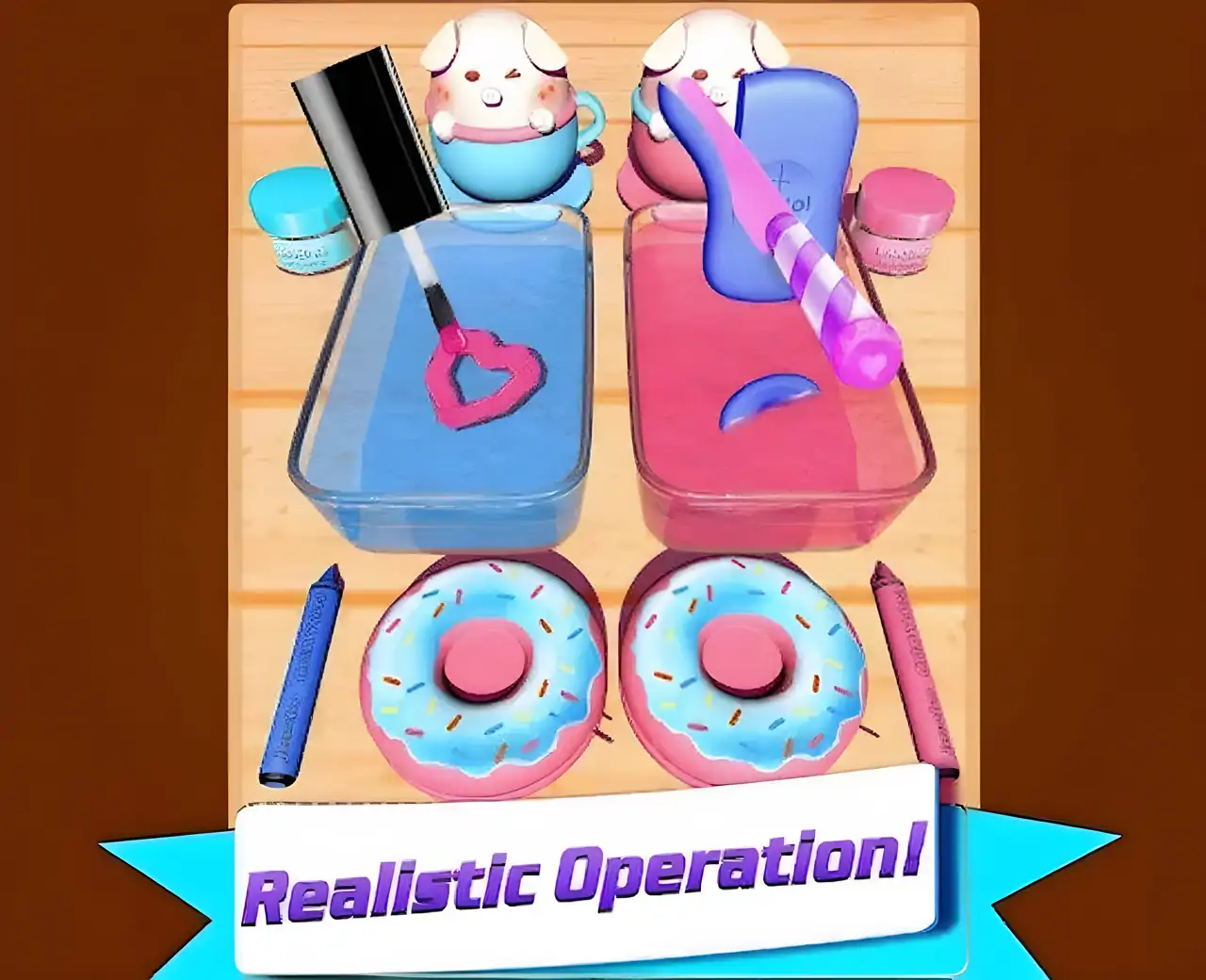 化妆品史莱姆模拟器