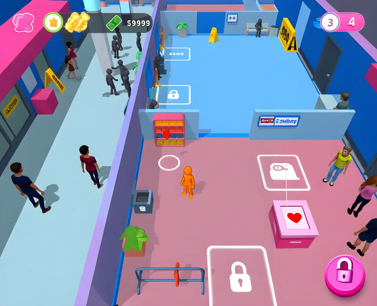 空闲购物中心：建造和销售