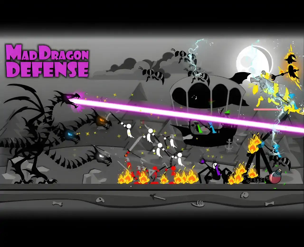 恐龙大战火柴人