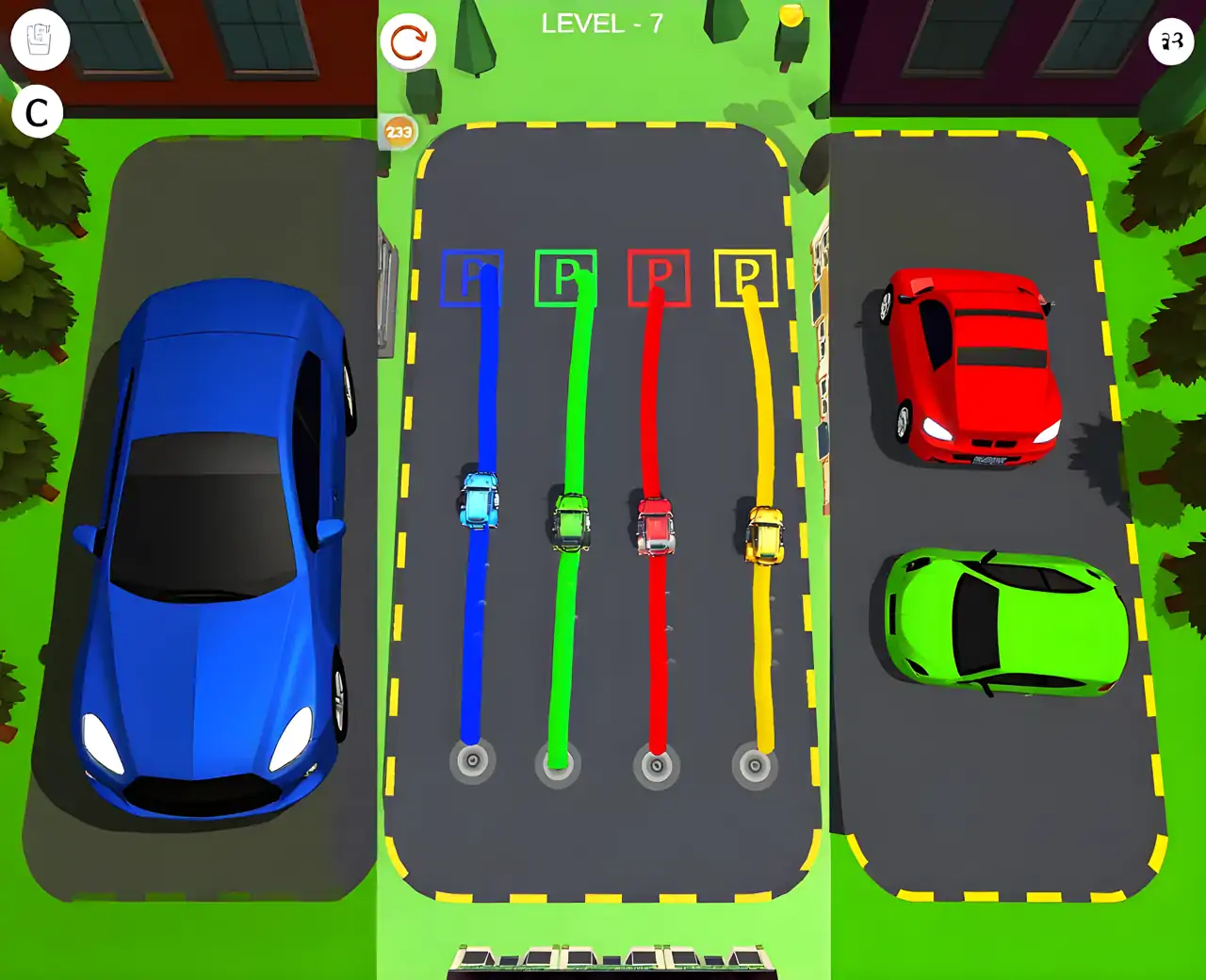 完美的公园车道