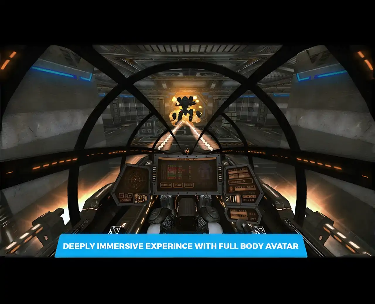 MechZVR演示-机器人机甲战争