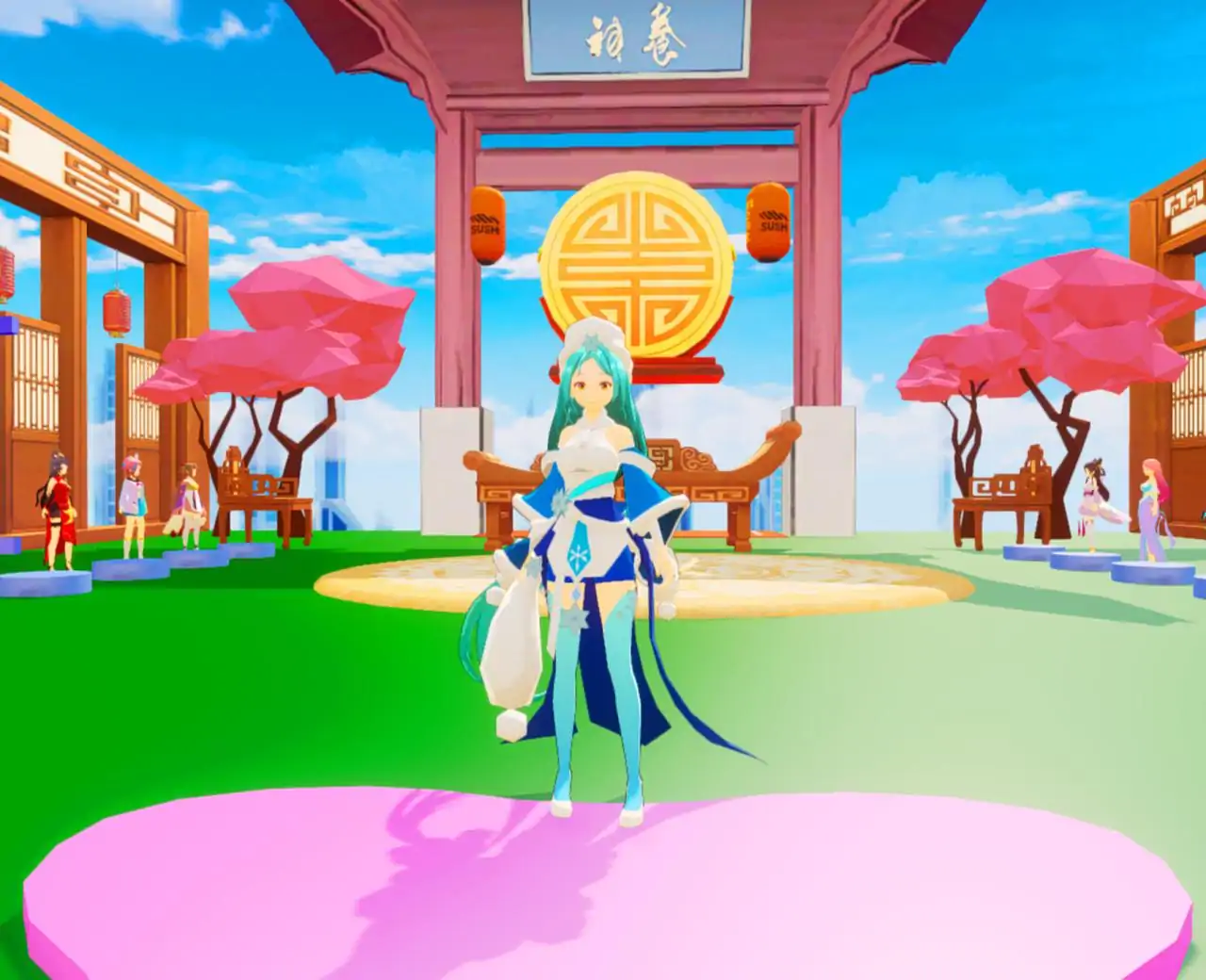 万米高空换装跑酷