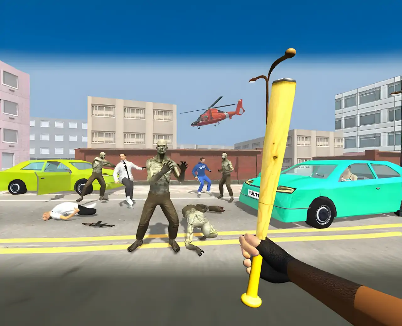 僵尸!在城市-漫游天启模拟器