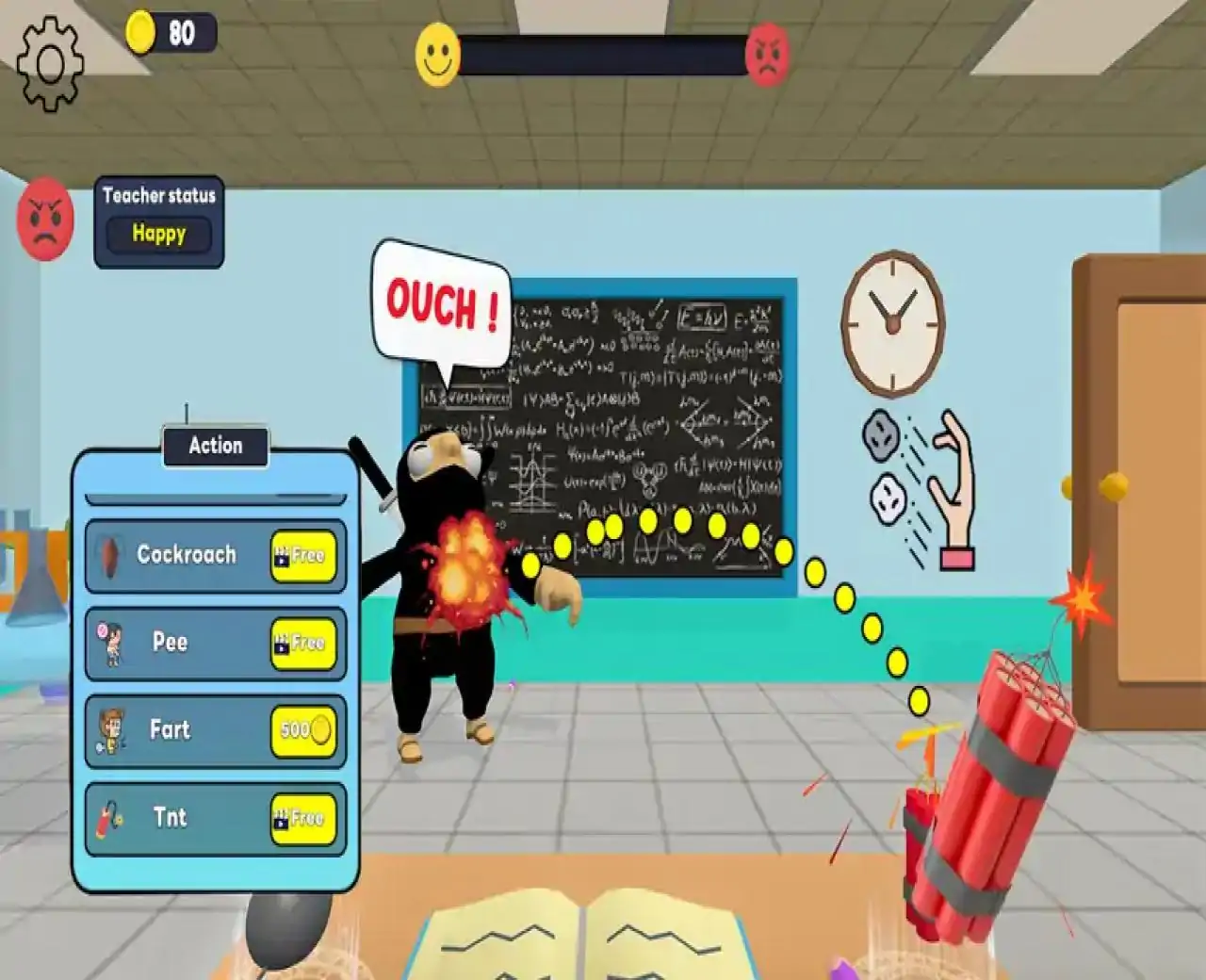 怪物学生：学校恶作剧